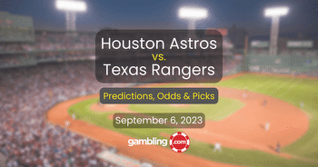 Astros vs. Rangers MLB Prediction & Best MLB Bets Today