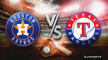 Astros vs. Rangers prediction, pick, how to watch