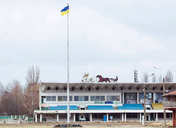 At Ukrainian Racetrack, Just Trying to Survive