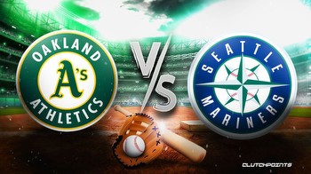 Athletics-Mariners prediction, odds, pick, how to watch 8/30/2023