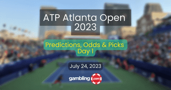 ATP Atlanta Day 1 Predictions, Including Jung vs Wolf Prediction 07/24