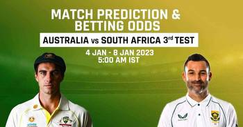 Australia vs South Africa 3rd Test Prediction, Toss Prediction, Win Possibility, Betting Odds and More