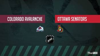 Avalanche Vs Senators NHL Betting Odds Picks & Tips