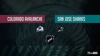 Avalanche Vs Sharks NHL Betting Odds Picks & Tips