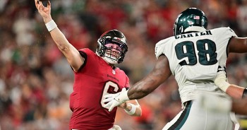 Baker Mayfield NFL Player Props, Odds Wild Card Weekend: Predictions for Eagles vs. Buccaneers