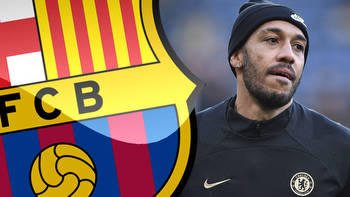 Barcelona fear transfer for Aubameyang from Chelsea will be blocked due to 'Dani Ceballos rule'