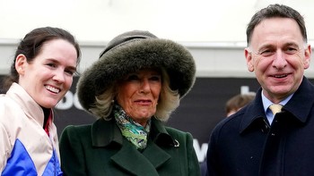 Beaming Rachael Blackmore celebrates 'unbelievable' win with Queen Camilla after dramatic Cheltenham Champion Chase