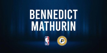 Bennedict Mathurin NBA Preview vs. the Raptors