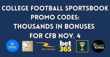 Best College Football Betting Promos & CFB Bonuses