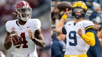 Best College Football prop bets today: Jalen Milroe highlights over/under picks for conference championships