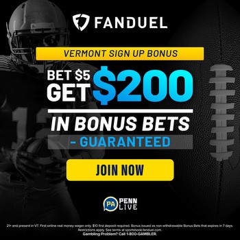 Best FanDuel Vermont promo: Bet $5, get $200 in bonus bets