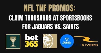 Best Football Betting Promos for Jaguars vs. Saints on TNF