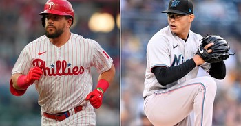 Best MLB prop bets today: Jesus Luzardo, Kyle Schwarber highlight top parlay picks for Phillies-Marlins Game 1