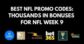 Best NFL Betting Promos & NFL Betting Apps for NFL Week 9