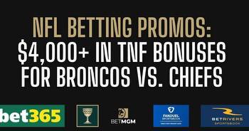 Best NFL Betting Promos & NFL Betting Apps for TNF odds