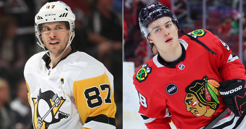Best NHL prop bets today: Connor Bedard, Sidney Crosby highlight top Blackhawks-Penguins parlay picks