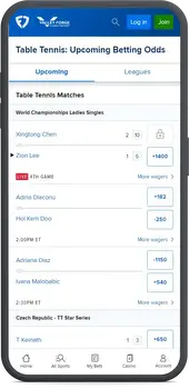 Best Table Tennis Betting Sites & Apps