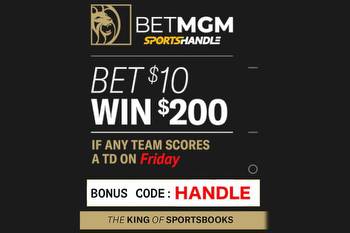 Bet $10 Get $200 on Friday CFB