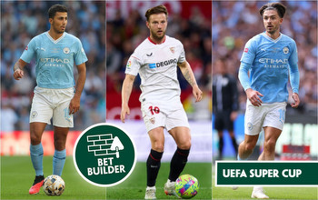 Bet Builder Tips: Wednesday's 19/1 Man City v Sevilla Punt