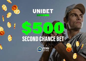 Bet on MLB or Wimbledon at Unibet and get a second chance bet up to $500