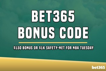 Bet365 bonus code: $150 bonus or $1K safety-net for NBA Tuesday