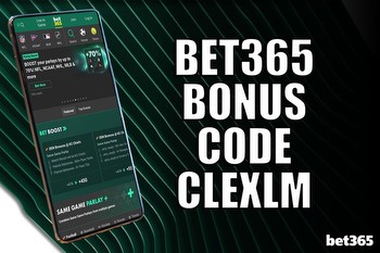 Bet365 bonus code CLEXLM: $150 bonus or $1K bet, NC pre-registration bonus