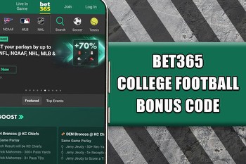 Bet365 Bonus Code for College Football: Win $150 Bonus or $1K First Bet