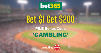 Bet365 Bonus Code for MLB Betting: Bet $1 Get $200 in Bonus Bets 05/23