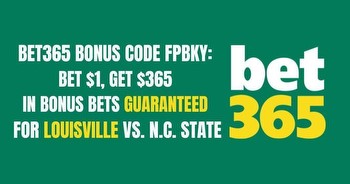 Bet365 bonus code FPBKY guarantees $365 bonus for CFB