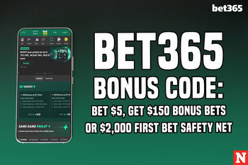 Bet365 Bonus Code: Use $150 Bonus or $2K Safety Net, SF-KC Odds Boosts