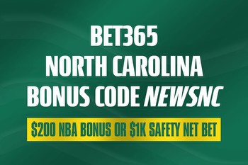 Bet365 NC Bonus Code NEWSNC: Grab $200 NBA Bonus or $1K Safety Net Bet