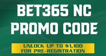 Bet365 NC promo code NOLANC: Claim $1.1k in launch bonuses
