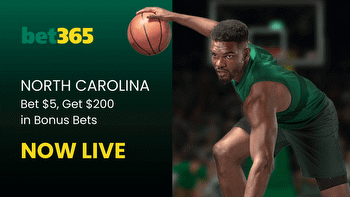 Bet365 North Carolina Bonus Code 'GAMBLINGNC' Bet $5 Get $200 OR $1000 First Bet Safety Net
