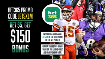 bet365 Promo Code: Bet $5, Get $150 Bonus for Ravens-Chiefs