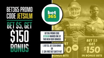 bet365 Promo Code: Get a $150 Bonus on a $5 KC-SF Wager