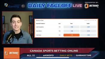 Betano Daily Bets: Winnipeg Jets Puckline & Cody Glass Ov. 1.5 shot prop