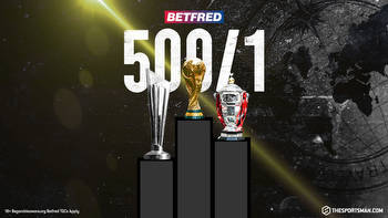Betfred Offer 500/1 On England Football, Rugby League & Cricket World Cup Treble