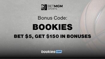 BetMGM Arizona Bonus Code BOOKIES: Bet $5 Get $150 In Bonus Bets On Friday, Feb. 16th 2024
