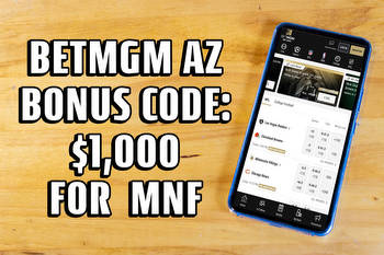 BetMGM Bonus Code AZ: $1,000 for Patriots-Cardinals MNF