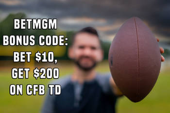 BetMGM Bonus Code: Bet $10, Get $200 With Any College Football Touchdown