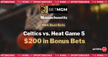 BetMGM MA Bonus: $100 for Celtics vs. Heat Best NBA Bets