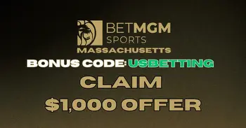 BetMGM Massachusetts Bonus Code: USBETTING = $1K First Bet
