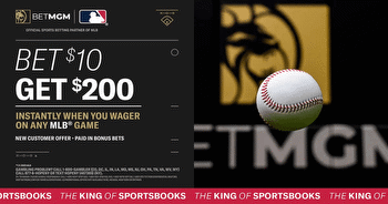BetMGM Massachusetts MLB Bonus: Bet $10 on Any MLB Team Get $200