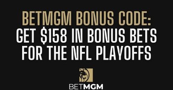 BetMGM NFL code PLAYSPORT: $158 bonus for NFL playoffs 2024