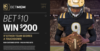 BetMGM NFL Week 3 free bets and betting offers