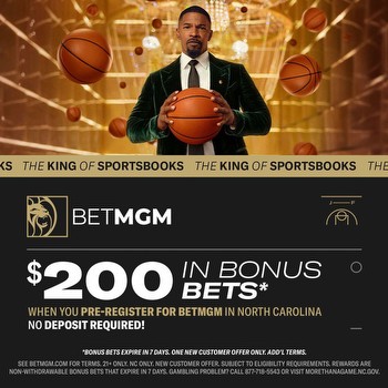BetMGM North Carolina promo: Get $200 in bonus bucks on 3/1