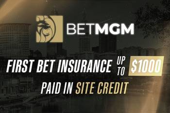 BetMGM Ohio welcome bonus: $1,000 first-bet insurance promotion
