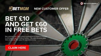 BetMGM Premier League Darts Night Six predictions and betting tips