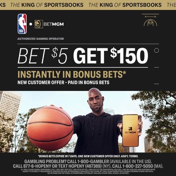 BetMGM promo: Bet on the NBA with $150 in bonus bets now