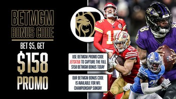 BetMGM Promo Code: Bet $5, Get $158 Bonus for NFL Championship Sunday